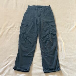 Prana Stretch Zion Cargo Pant. Size 8. Color: Thundercloud. Like new.